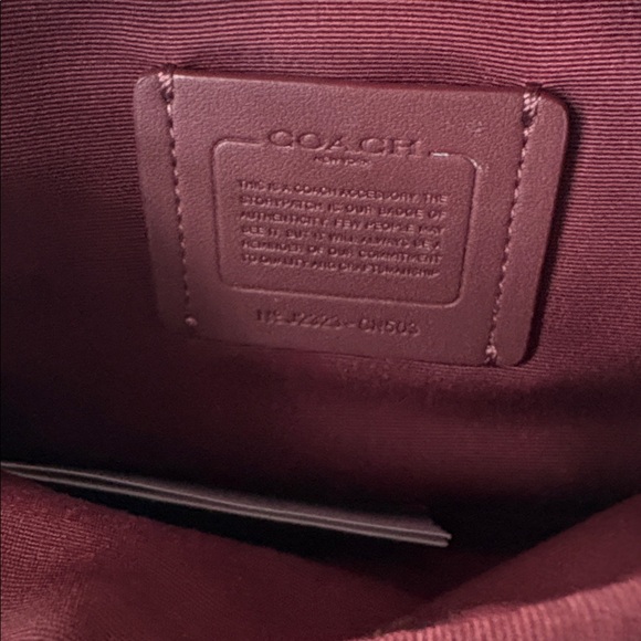 COACH NWOT RARE Brown & Pink Belt Bag - Picture 4 of 5